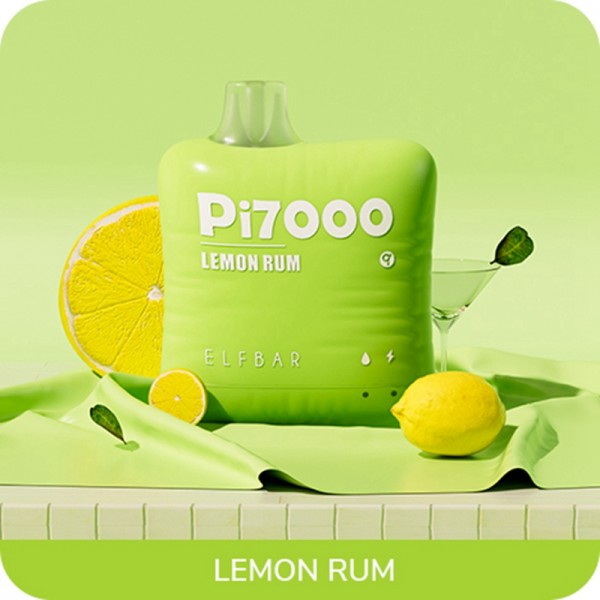ELF BAR PI7000 Disposable Lemon Rum 7000 Züge