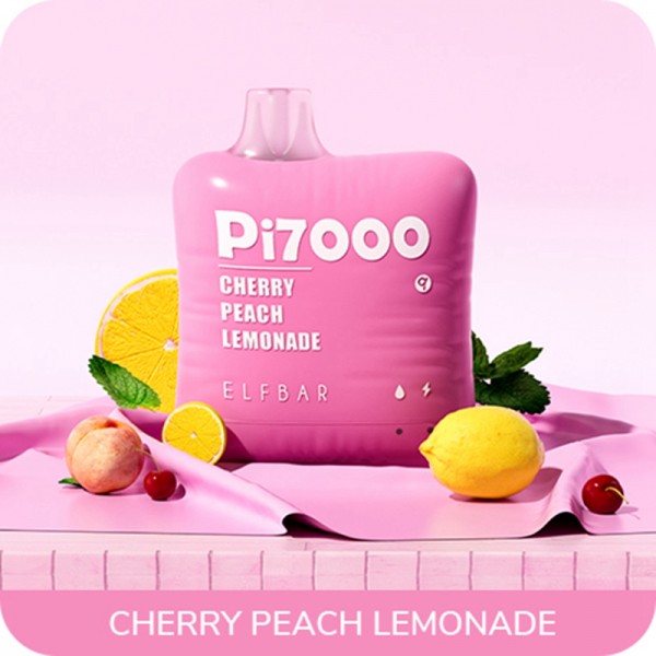 ELF BAR PI7000 Disposable 7000 Züge Cherry Peach Lemonade 17 ml