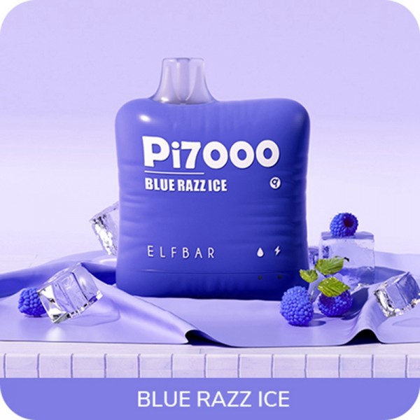 ELF BAR PI7000 Disposable Blue Razz Ice 7000 Züge 500 mAh