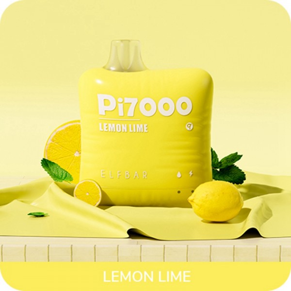 ELF BAR PI7000 Disposable 7000 Züge Lemon Lime 500 mAh