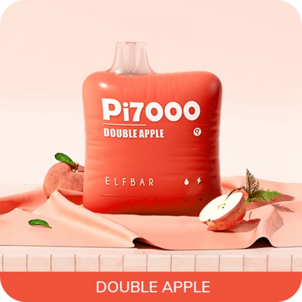 ELF BAR PI7000 Disposable Double Apple 7000 Züge 17 ml