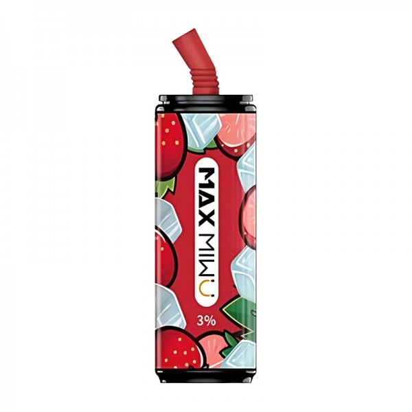 Max Mi wu Coke Tin Einweg E-Zigaretten 3600 Puffs – Vitality-Erdbeere