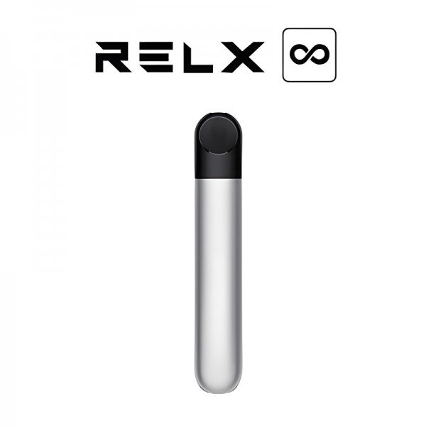 RELX Infinity Pod Vape Kit – Silber
